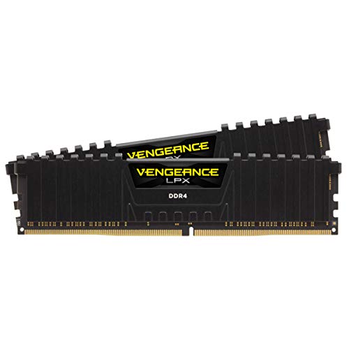 CORSAIR VENGEANCE LPX 64GB 3600MHz DDR4 RAM – Black