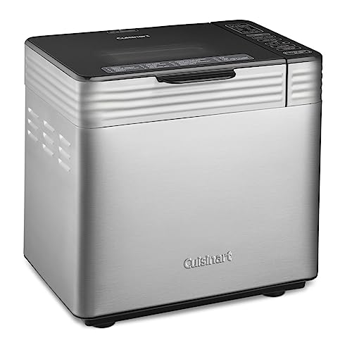 Cuisinart Bread Maker, Stainless, 16 Menus, 3 Loaf Sizes