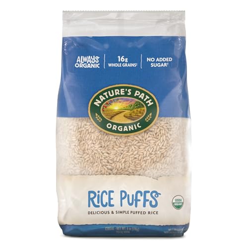 Nature’s Path Organic Rice Puffs Cereal, 6 oz, Eco-Friendly