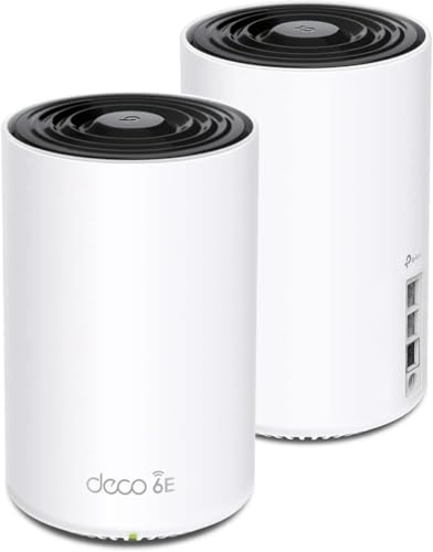 TP-Link Deco AXE5400 WiFi 6E Mesh System, 2-Pack