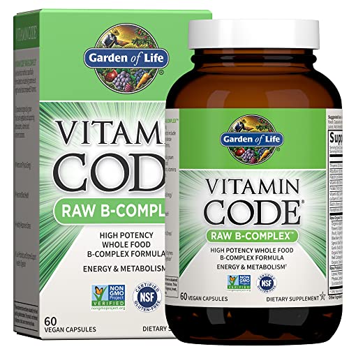 Garden of Life Raw B Complex – 60 Vegan Capsules