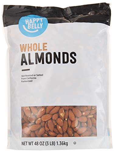 Happy Belly Whole Raw Almonds, 48oz