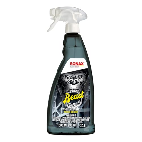 SONAX Beast Wheel Cleaner, 1L, Removes Brake Dust