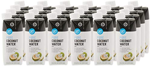 Happy Belly Coconut Water, 11.2 fl oz, 24 Pack