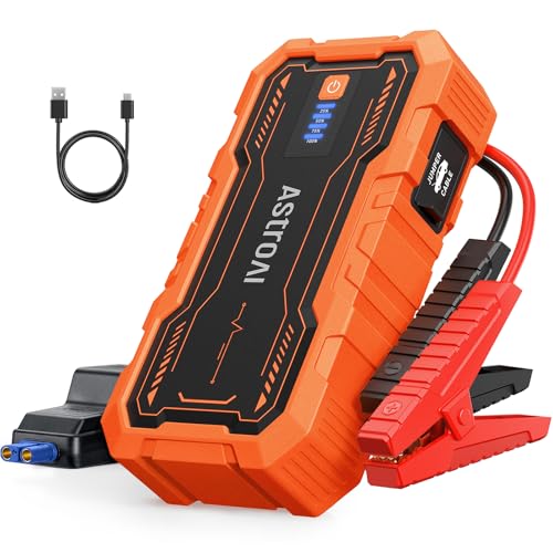 AstroAI S8 Pro 3000A Car Jump Starter, 9.0L Gas/7.0L Diesel