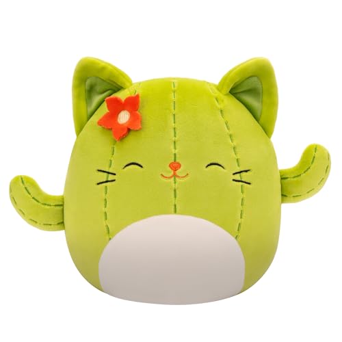Squishmallows 8″ Ms. Green Cactus Cat Plush