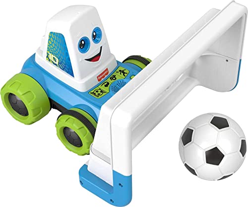 Fisher-Price Goaldozer Soccer Toy with Lights & Sounds, Ages 3+