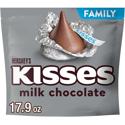 HERSHEY’S KISSES Milk Chocolate Family Pack, 17.9 oz