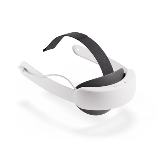 Meta Quest Elite Strap w/ Battery – Adds 2 Hrs Playtime, Ergonomic Fit