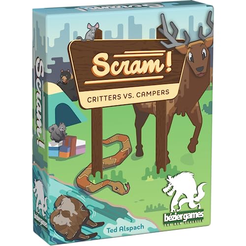 Scram! – Fast-Paced Card Game for Kids & Family