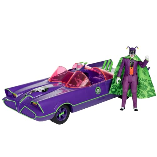 McFarlane Toys DC Retro Batmobile & Joker 2-Pack Exclusive