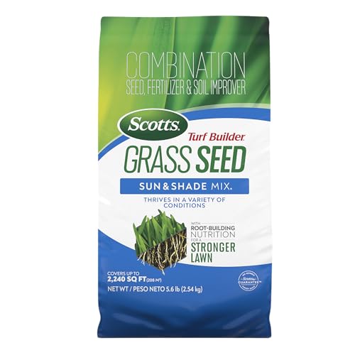 Scotts Sun & Shade Grass Seed Mix, 5.6 lbs