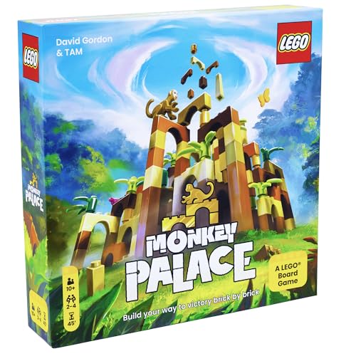 Monkey Palace Lego Board Game for Ages 10+, 2-4 Players