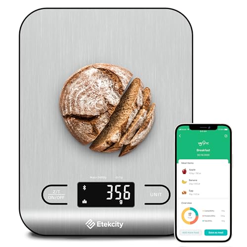 Etekcity Stainless Steel Nutrition Kitchen Scale, Digital Grams/Ounces
