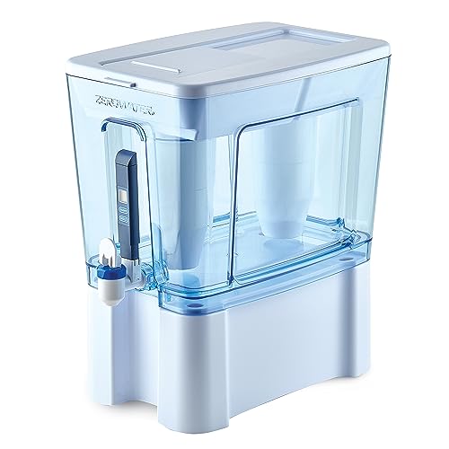 ZeroWater 52-Cup 5-Stage Filter Dispenser – Reduces Metals & Chemicals