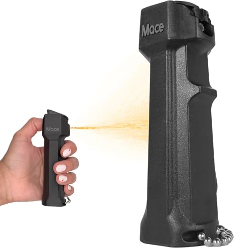 Mace Police Strength Pepper Spray with Tear Gas and UV Dye