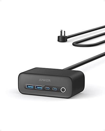 Anker 525 Charging Station: 7-in-1 USB-C Power Strip, 65W