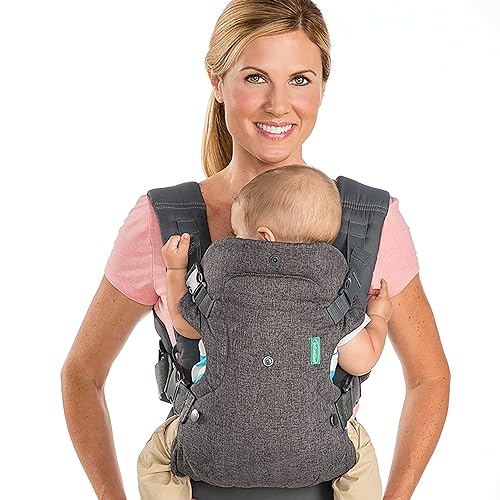 Infantino Flip 4-in-1 Ergonomic Baby Carrier, 8-32 lbs