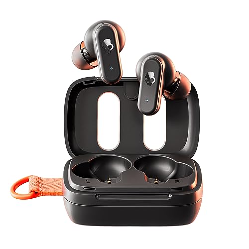 Skullcandy Dime Wireless Earbuds, 20 Hr Battery, Mic – Black