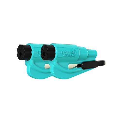 RESQME Emergency Car Tool: Seatbelt Cutter & Window Breaker, 2-Pack