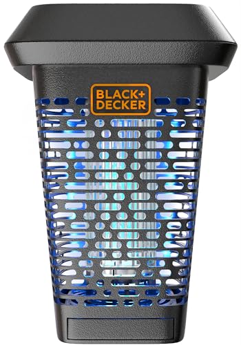 BLACK+DECKER Bug Zapper – Indoor/Outdoor Mosquito & Fly Trap