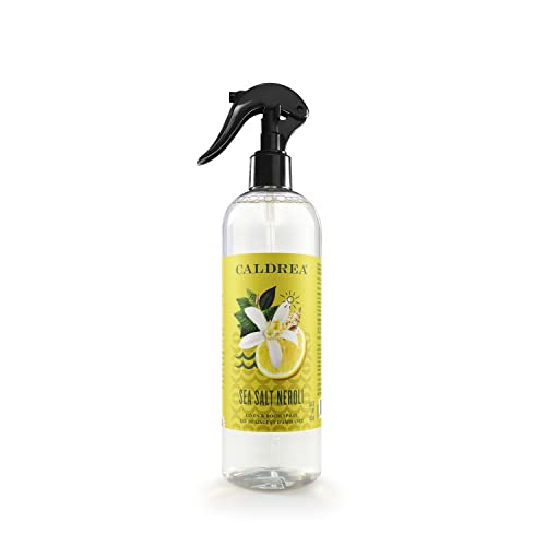 Caldrea Sea Salt Neroli Linen & Room Spray, 16 Fl Oz