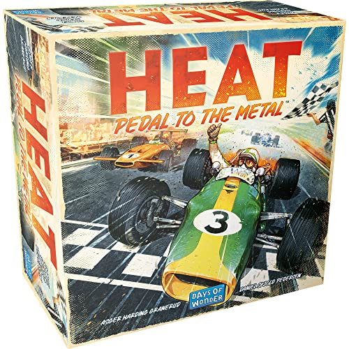 HEAT: Pedal to the Metal – Racing Strategy Game, Ages 10+
