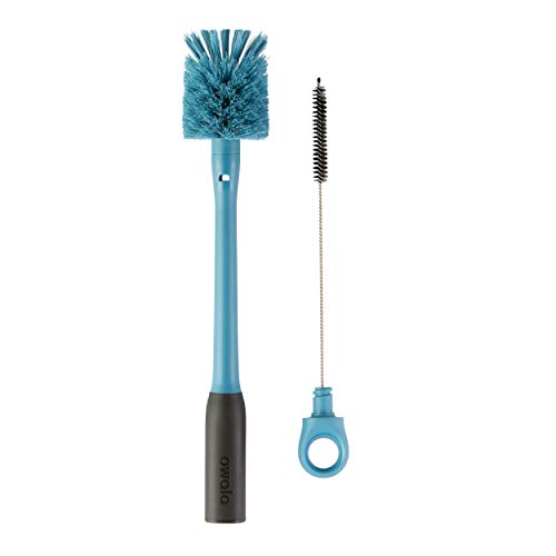 Owala 2-in-1 Water Bottle and Straw Cleaner, Smokey Blue