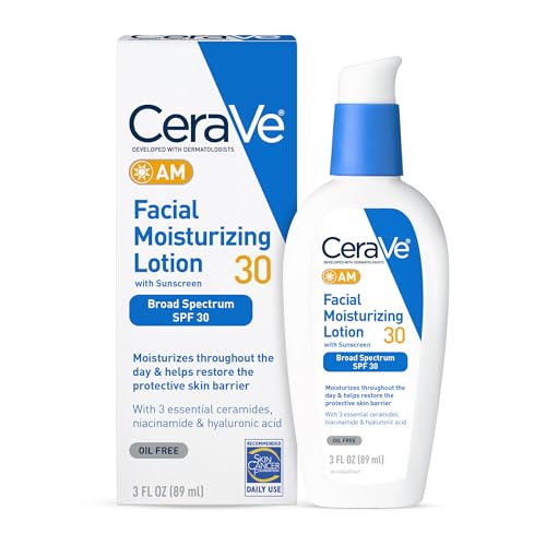 CeraVe AM SPF 30 Oil-Free Moisturizer, 3oz.