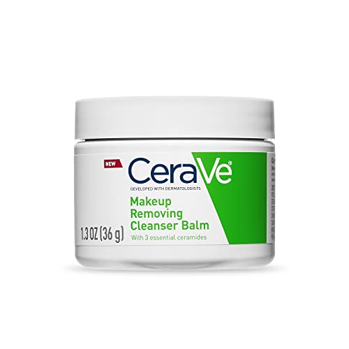CeraVe Makeup Remover Balm with Ceramides & Jojoba Oil, 1.3 Oz