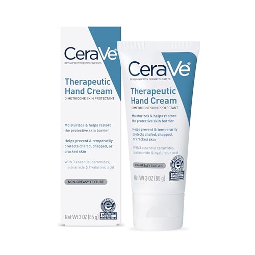 CeraVe Hand Cream for Dry Hands, Fragrance-Free, 3oz
