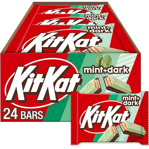 KIT KAT DUOS Dark Chocolate Mint Bars, 1.5 oz (24-Pack)