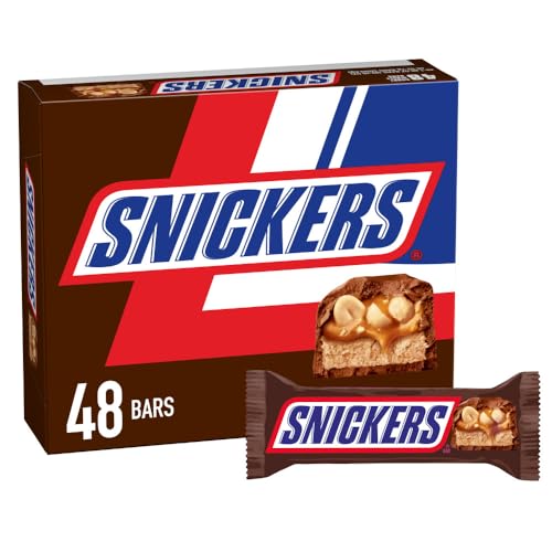 SNICKERS Full Size Milk Chocolate Bars, 1.86 oz, 48 ct