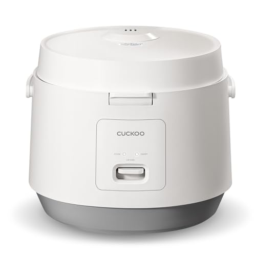 CUCKOO CR-1095 10-Cup Rice Cooker with Nonstick Pot (White)
