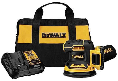 DEWALT 20V Cordless Sander, 5-Inch, Variable Speed, Battery Included