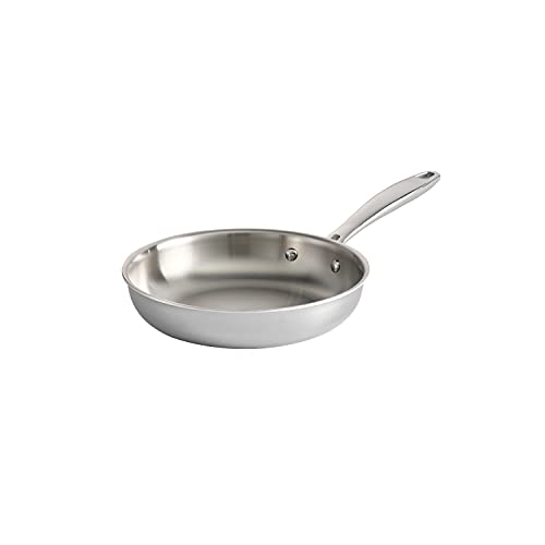 Tramontina Tri-Ply 8″ Stainless Frying Pan, Induction Safe