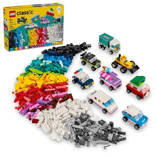 LEGO Classic Vehicles Building Kit for Kids Ages 5+