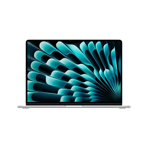 Apple 2025 MacBook Air 15″ M4 Chip, 16GB, 256GB SSD, Silver