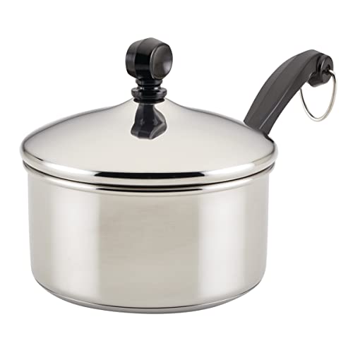 Farberware Stainless Steel 1 Quart Saucepan with Lid