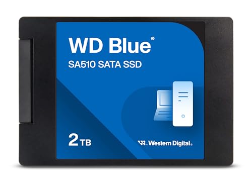 WD 2TB Blue SA510 SATA SSD, 560 MB/s