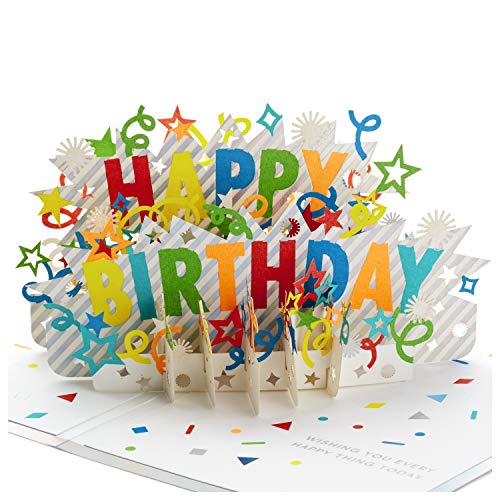 Hallmark Pop-Up Birthday Card (Signature Paper Wonder)