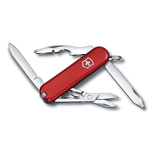 Victorinox Rambler Swiss Army Knife, 10 Functions, Red
