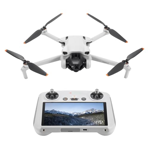 DJI Mini 3 Drone, 4K Camera, 38-min Flight, GPS Return