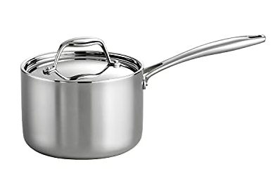 Tramontina 2-Quart Tri-Ply Stainless Sauce Pan, Induction-Ready