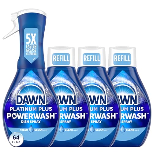 Dawn Platinum Powerwash Dish Spray Bundle, 16oz, Pack of 4