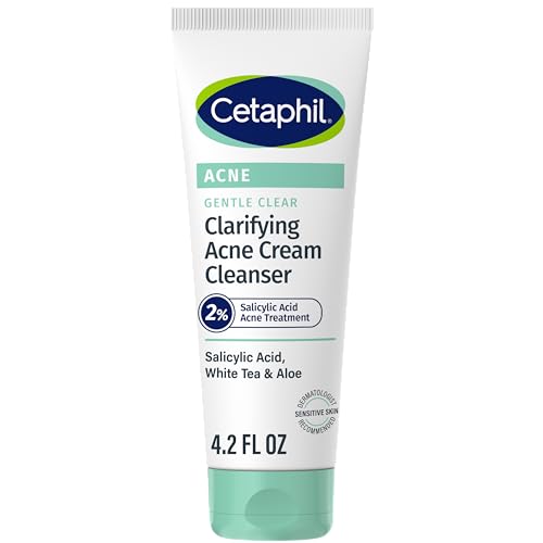 Cetaphil Acne Face Wash, 2% Salicylic Acid, 4.2oz