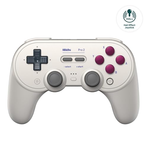 8Bitdo Pro 2 Bluetooth Controller – Switch, PC, Android, Apple