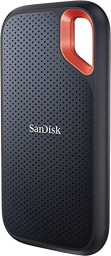 SanDisk 2TB Extreme Portable SSD, 1050MB/s, USB-C, IP65-Resistant