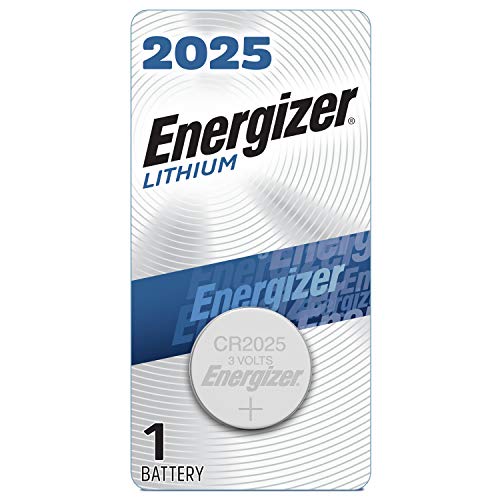 Energizer 2025 3V Lithium Coin Battery, 1 Count