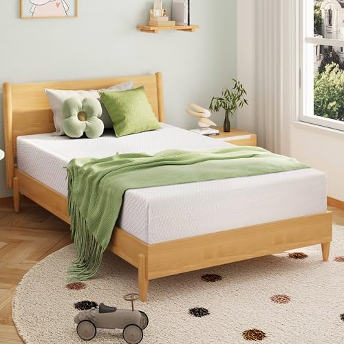 EGOHOME 8″ Full Memory Foam Mattress with Cooling Gel
